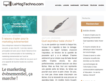 Tablet Screenshot of lemagtechno.com